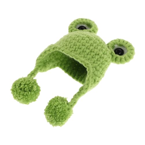 UPKOCH Mini-mützen Gestricktes Bastelset Für Puppenhaus-zubehör Winzige Cartoon-Beanie von UPKOCH