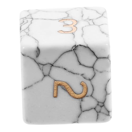 UPKOCH Game Dice Aus Synthetischem Türkis Für Tischspiele Seitige Würfel Für Brettspiele Party-Accessoire Für Ktv Und Feiern Farbenfrohes Design von UPKOCH