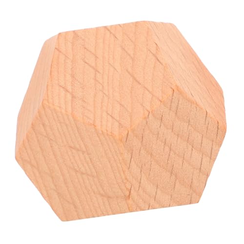 UPKOCH Würfelspiel Aus Holz Holzwürfel Zum Basteln Würfel Für Das Klassenzimmer Leere Blöcke Quadratische Blöcke Zum Basteln Leere Holzwürfel Leere Holzklötze Hölzern Khaki von UPKOCH