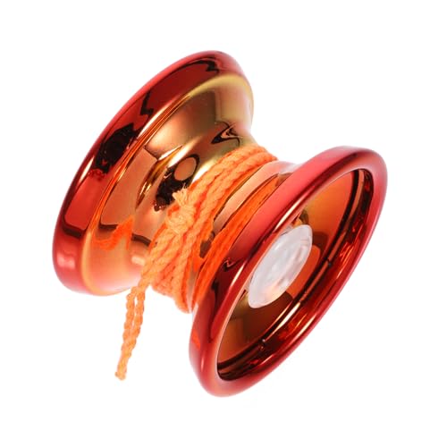 UPKOCH Yo Yo Junge Würfelbälle Fidget Little Goofy Ball Chinesisches Yo Yo Yo Yo Yo Yo Kinderspielzeug Kinderspielzeug Outdoor Fingerspitzenball Legierung Rot von UPKOCH