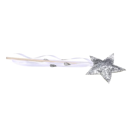 UPKOCH Zauberstab seidenband Ribbon faschingskostum kindergeschenk schienbeinschoner Tape Plüsch Fee Kostüm Zauberstäbe für Mädchen Feenstöcke für Mädchen Stoff Silver UPKOCH Zauberstab seidenband Ribbon faschingskostum kindergeschenk schienbeinschoner Tape Plüsch Fee Kostüm Zauberstäbe für Mädchen Feenstöcke für Mädchen Stoff Silver von UPKOCH