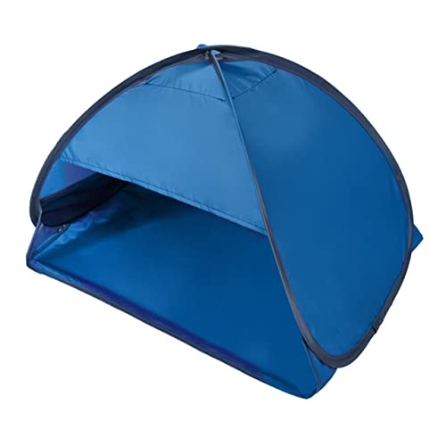 UPKOCH Zelt Groß Faltbar Sonnenschutz Leicht Uv Schatten Stangen Strand Einfach Wasserdicht Markise Erwachsene Abdeckung Tragbar Wanderrucksäcke Blue von UPKOCH