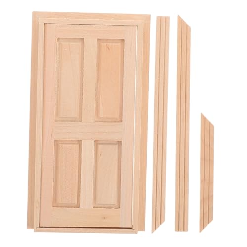 UPKOCH Holz Tür Modell Für Puppenhaus Unvollendete Tür Für Kreative DIY Dekoration Für Märchengärten Und Puppenhaus Zubehör Maßstab UPKOCH Holz Tür Modell Für Puppenhaus Unvollendete Tür Für Kreative DIY Dekoration Für Märchengärten Und Puppenhaus Zubehör Maßstab von UPKOCH