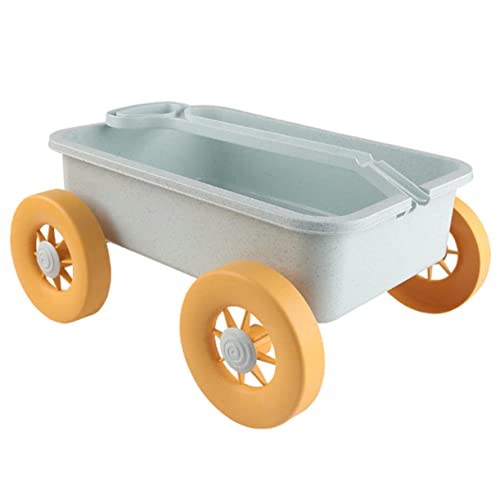 UPKOCH Zugauto Traktor Sandspielzeug Strandbau Trolley Bauspielzeug Schiebetrolley Kinderspielzeug Himmelblau Kunststoff UPKOCH Zugauto Traktor Sandspielzeug Strandbau Trolley Bauspielzeug Schiebetrolley Kinderspielzeug Himmelblau Kunststoff von UPKOCH