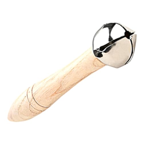 UPKOCH Frühe Bildung Hand Glocke Für Baby Jungen Und Mädchen Musik Instrument Handheld Holz Pädagogisches Spielzeug von UPKOCH