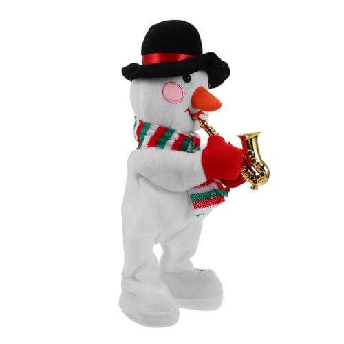 UPKOCH elektrischer Schneemann Puppenpuppe Rentier weihnachtliches Kuscheltier kinderspielzeug für Plüsch-Schneemann-Puppe Weihnachts-Plüsch- Plastik Weiß UPKOCH elektrischer Schneemann Puppenpuppe Rentier weihnachtliches Kuscheltier kinderspielzeug für Plüsch-Schneemann-Puppe Weihnachts-Plüsch- Plastik Weiß von UPKOCH