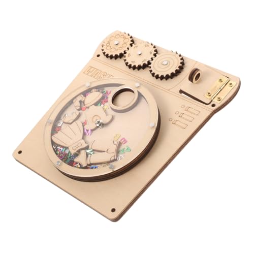 UPKOCH für die frühkindliche Bildung Bretter Aktivität Babys Vakuum Planke Bastelset bastelbedarf DIY Spielzeugwaschmaschine Waschmaschine für Holz Khaki UPKOCH für die frühkindliche Bildung Bretter Aktivität Babys Vakuum Planke Bastelset bastelbedarf DIY Spielzeugwaschmaschine Waschmaschine für Holz Khaki von UPKOCH