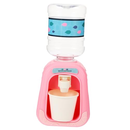 UPKOCH hühner gieskanne kinderspielzeug Wasserdispenser wasserspender Tragbarer Wasserdispenser Trinkbrunnen Modell simuliertes Haushaltsgerät Plastik Rosa von UPKOCH