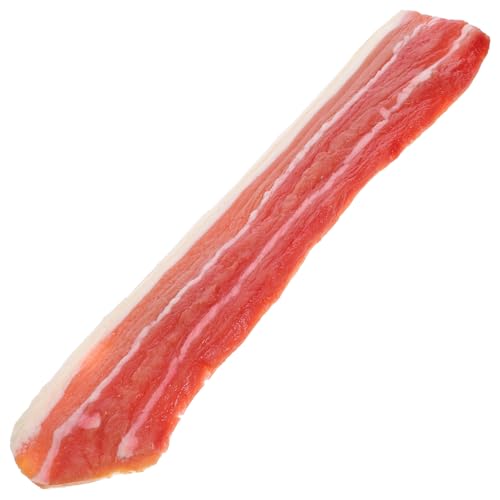 UPKOCH künstliches Fleisch lebensechtes Fleisch Simulationsfleisch Schweinefleisch-Ornament dekoratives Kunstfleisch Fleischimitation simuliertes Fleisch gefälschte Fleischstütze PVC von UPKOCH