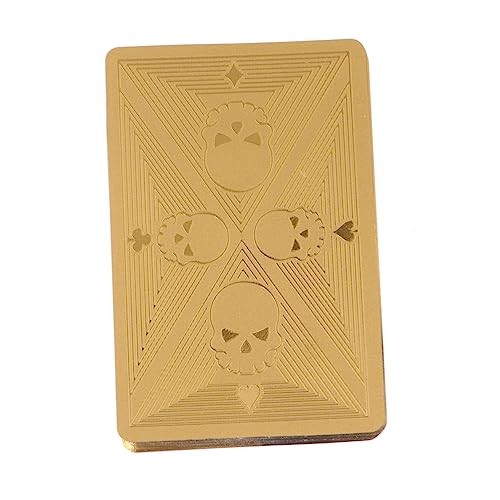 UPKOCH leuchtender Schürhaken Kartenhalter für Spielkarten Poker Gold Jetons kartenhalter Spielkarten Playing Cards Spielkarten für Hochzeiten Spielkarten für Partys Kartenspiel von UPKOCH