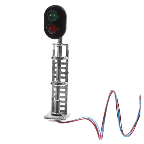 UPKOCH modellbahn Lichter Straße Laterne Messgerät Signal Bausätze LED Modellbau Material Modelleisenbahn-zubehör Modellbau Dekoration Mini-Landschaftsmodell Landschaftsdekor Metall UPKOCH modellbahn Lichter Straße Laterne Messgerät Signal Bausätze LED Modellbau Material Modelleisenbahn-zubehör Modellbau Dekoration Mini-Landschaftsmodell Landschaftsdekor Metall von UPKOCH