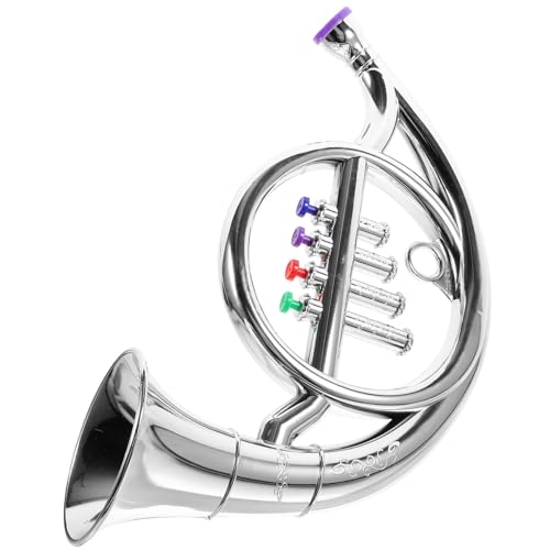UPKOCH simuliertes Musikinstrument- Kinderhupe aus Kunststoff kompaktes Spielzeughorn Musikinstrumente interessantes Kinderhorn Musikinstrumente Plastik Silber UPKOCH simuliertes Musikinstrument- Kinderhupe aus Kunststoff kompaktes Spielzeughorn Musikinstrumente interessantes Kinderhorn Musikinstrumente Plastik Silber von UPKOCH