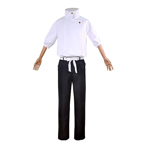 UPUPCOS Cosplay Yuta Okkotsu Cosplay Weiß Shirt Outfits Halloween Karneval Anzug UPUPCOS Cosplay Yuta Okkotsu Cosplay Weiß Shirt Outfits Halloween Karneval Anzug von UPUPCOS