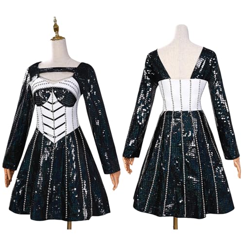 UPUPCOS The Musical Jane Seymour Cosplay Kostüm Sechs Musiktheater Grün Kleid Anzug Halloween Party UPUPCOS The Musical Jane Seymour Cosplay Kostüm Sechs Musiktheater Grün Kleid Anzug Halloween Party von UPUPCOS