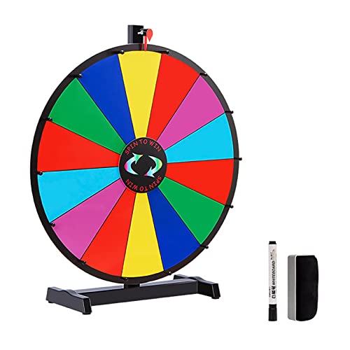 Glücksrad Spielzeug, 18 Zoll Farbe Rad Zum Drehen Tisch Spinning Preisrad, Farbfächer Rouletteräder Casino 14 Farbfächer Glücksrad Farbschlitze, für Gaming Aktivitäten Glücksradspiel DIY Glücksrad Spielzeug, 18 Zoll Farbe Rad Zum Drehen Tisch Spinning Preisrad, Farbfächer Rouletteräder Casino 14 Farbfächer Glücksrad Farbschlitze, für Gaming Aktivitäten Glücksradspiel DIY von URCheers