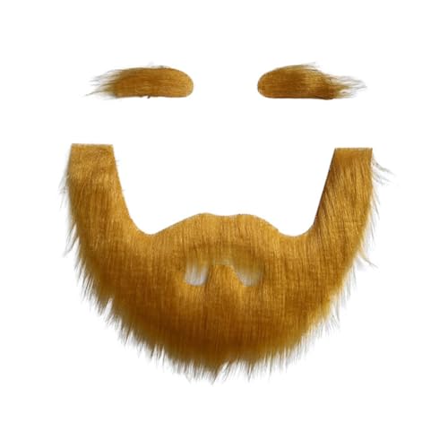 Fake Bart Augenbrauen Set Künstlicher Bart Augenbrauen Gefälschte Bärte Schnurrbärte Lustige Schnurrbärte Weihnachtsmann Bart Halloween Selbstklebende Schnurrbärte Augenbrauen Cosplay Zubehör Fake Bart Augenbrauen Set Künstlicher Bart Augenbrauen Gefälschte Bärte Schnurrbärte Lustige Schnurrbärte Weihnachtsmann Bart Halloween Selbstklebende Schnurrbärte Augenbrauen Cosplay Zubehör von URFDCAD