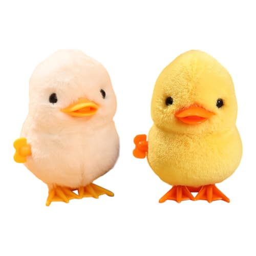 URFDCAD 2PCS Ostern Aufzieh Ente Spielzeug, Osterdeko Ente Gefülltes Plüsch Ente Hüpfendes Aufziehspielzeug Ente Spielzeug Osterkorb Füllstoffe Aufziehspielzeug Ente Spielzeug Geschenk für Kinder URFDCAD 2PCS Ostern Aufzieh Ente Spielzeug, Osterdeko Ente Gefülltes Plüsch Ente Hüpfendes Aufziehspielzeug Ente Spielzeug Osterkorb Füllstoffe Aufziehspielzeug Ente Spielzeug Geschenk für Kinder von URFDCAD