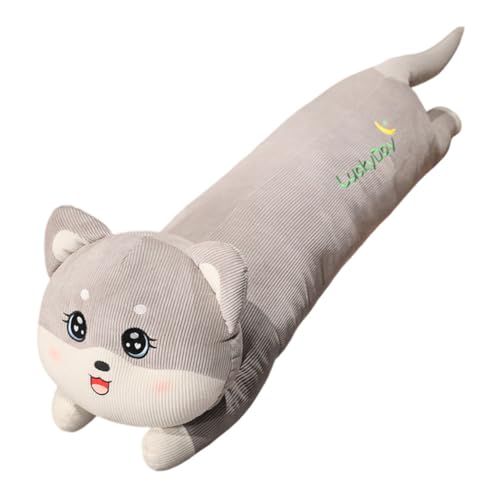 URFDCAD Husky Kuscheltier Lange Süße Husky Plüschtier Husky Kissen Kuscheltier Schlafkissen Wurfkissen weiche Husky Stofftier Spielzeug Sofakissen Seitenschläferkissen Zimmer Deko Plüschkissen URFDCAD Husky Kuscheltier Lange Süße Husky Plüschtier Husky Kissen Kuscheltier Schlafkissen Wurfkissen weiche Husky Stofftier Spielzeug Sofakissen Seitenschläferkissen Zimmer Deko Plüschkissen von URFDCAD