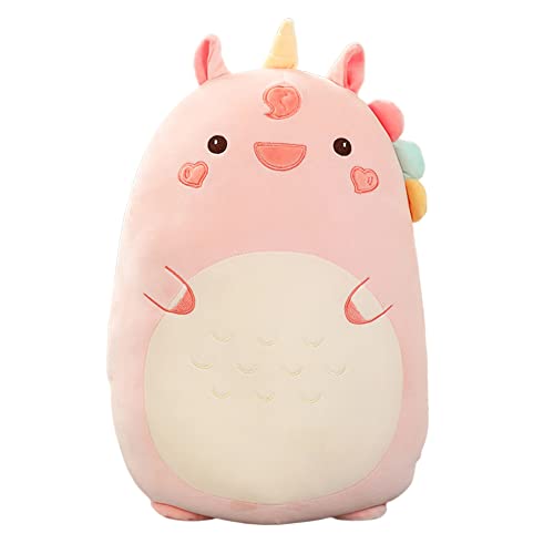 Einhorn Kuscheltier,60CM Lange Süße Plüschtier Einhorn Plüsch Kissen Puppe,Einhorn Stofftiere Schlafkissen Wurfkissen Super weiche Stofftier Spielzeug Sofakissen Seitenschläferkissen Zimmer Deko von URFEDA