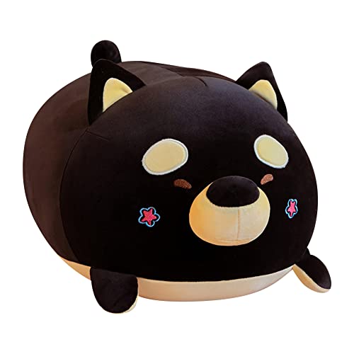 Shiba Inu Plüsch Plüschtier Umarmungskissen Ausgestopftes Tier Plüschkissen Kissenpuppe Kawaii Corgi Plüschtier Weich Kinder Schlafen Komfort Kissen Plüschspielzeug Geschenke für Familien Schwarz/40CM Shiba Inu Plüsch Plüschtier Umarmungskissen Ausgestopftes Tier Plüschkissen Kissenpuppe Kawaii Corgi Plüschtier Weich Kinder Schlafen Komfort Kissen Plüschspielzeug Geschenke für Familien Schwarz/40CM von URFEDA