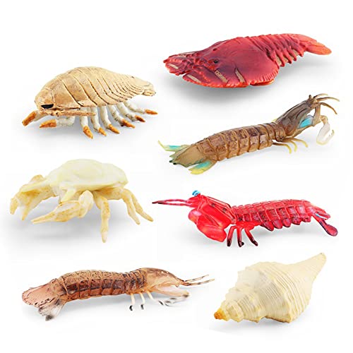 URFEDA 6 Stück Ozean Meer Tiere Figuren,Meerestiere Hummer Modell Set,Realistische Hummer Meer Kreatur Figur Spielzeug,Kunststoff Unterwasser Meer Tiere Lernspielzeug für Jungen Mädchen URFEDA 6 Stück Ozean Meer Tiere Figuren,Meerestiere Hummer Modell Set,Realistische Hummer Meer Kreatur Figur Spielzeug,Kunststoff Unterwasser Meer Tiere Lernspielzeug für Jungen Mädchen von URFEDA