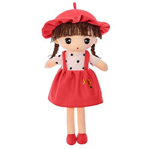URFEDA Schöne Puppe Stoffpuppe, Weiche Stoffpuppe babypuppe Püppchen mit Haar, Niedliche Puppe Plüschpuppe Plüsch Stofftier Spielzeug Begleiten Spielzeug für Weihnachtspuppe und Geburtstagegeschenk URFEDA Schöne Puppe Stoffpuppe, Weiche Stoffpuppe babypuppe Püppchen mit Haar, Niedliche Puppe Plüschpuppe Plüsch Stofftier Spielzeug Begleiten Spielzeug für Weihnachtspuppe und Geburtstagegeschenk von URFEDA