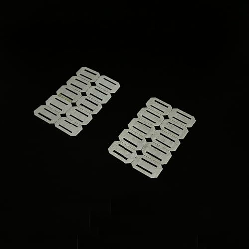 20 Stück RC-Flugzeugscharniere, zusammenklappbar, Blatt-Papierscharniere, Modell-Aileron-Schwanzflügel, Anschluss für RC-Flugzeug, Flugzeug, Hubschrauber, DIY-Modell, Flugzeug, Fix-Flügelteile (20 x von URIMPAVIDO
