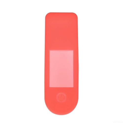 Elektroroller Display Schutz Silikon Dashboard Abdeckung Kratzfest Einfach Montage Kompatibel Mit Pro 5 5 Pro 5 Max Schwarz Rot Leichtgewicht Für tägliche Nutzung(Red) von URPIZY