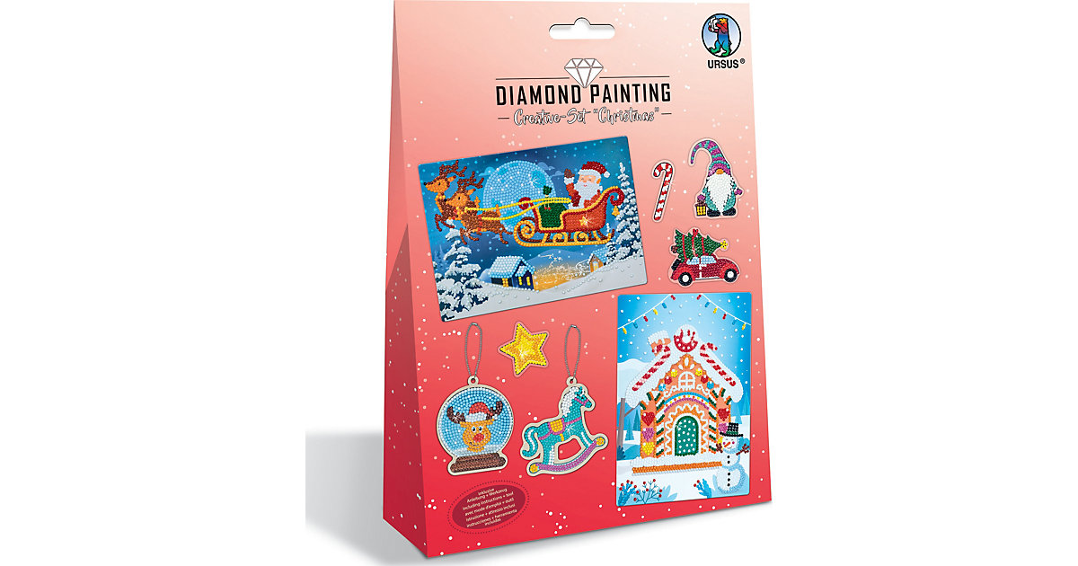 Diamond Painting Creative Set Christmas bunt von URSUS