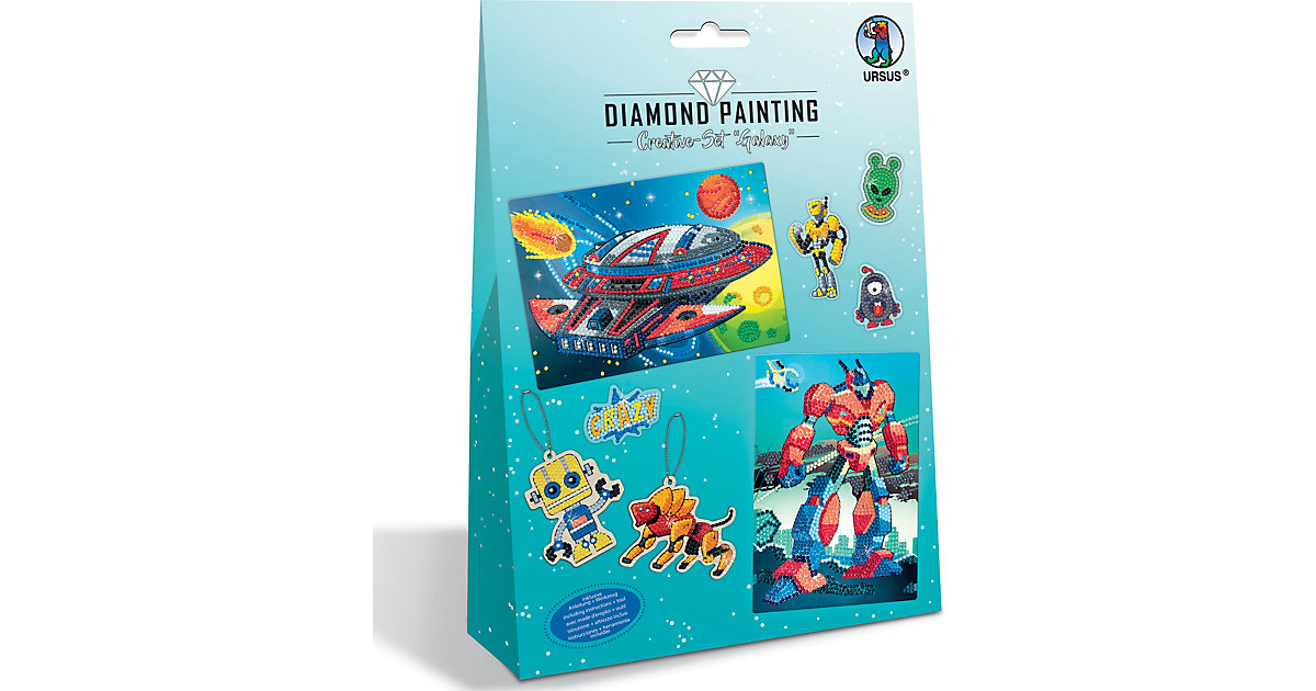 Diamond Painting Creative Set Galaxy bunt von URSUS