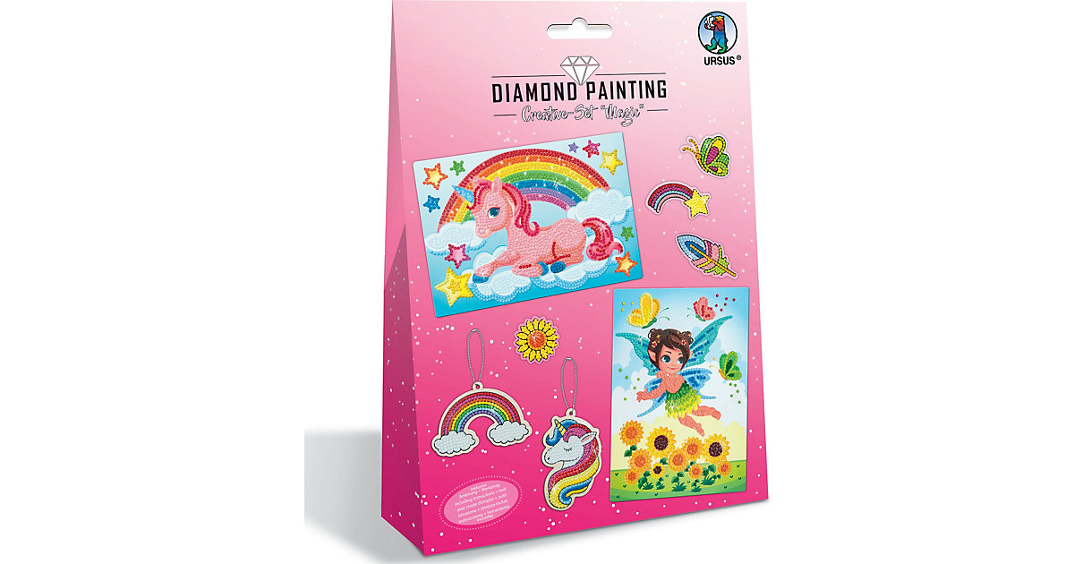 Diamond Painting Creative Set Magic bunt Modell 1 von URSUS
