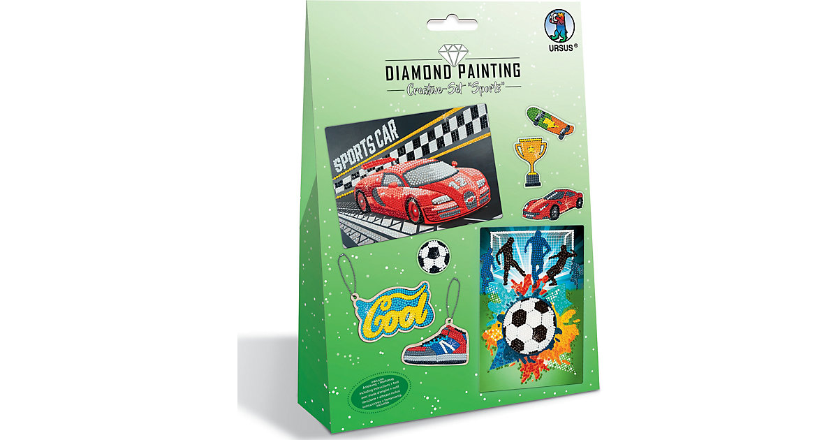 Diamond Painting Creative Set Sports bunt Modell 2 von URSUS