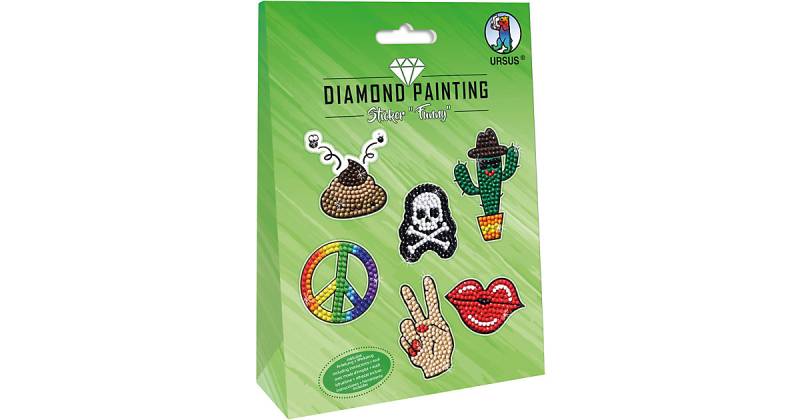 "Diamond Painting Sticker ""Funny"" Mot:03" bunt von URSUS