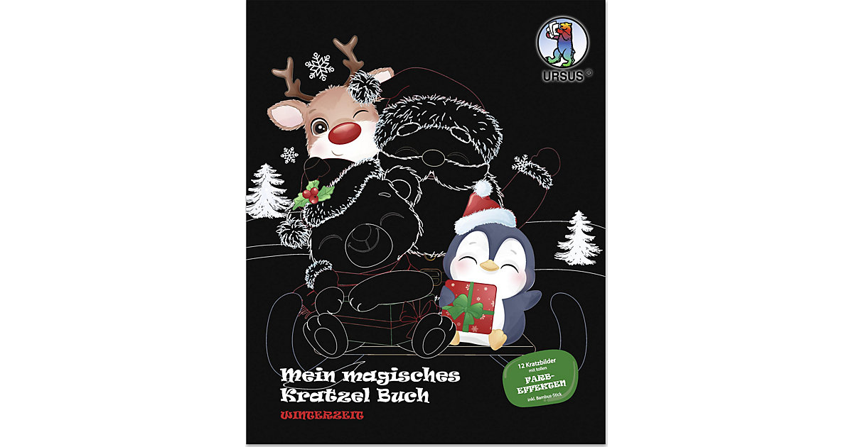 "Magisches Kratzel Buch ""Winterzeit""" "Magisches Kratzel Buch ""Winterzeit""" von URSUS