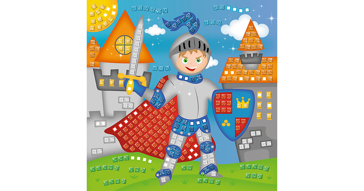 Moosgummi Mosaik Glitter Ritter Moosgummi Mosaik Glitter Ritter von URSUS