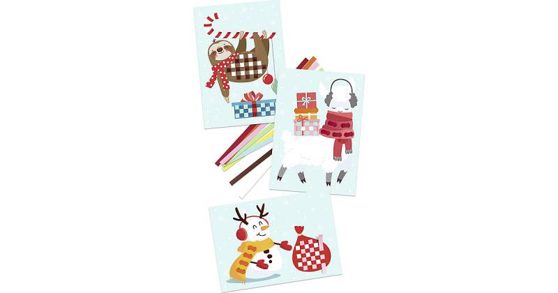 Winterliche Flechtmotive A4 bunt Modell 2 von URSUS