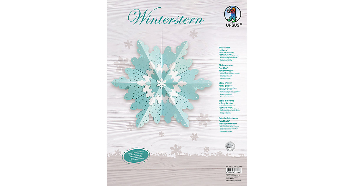 "Winterstern ""eisblau""" von URSUS