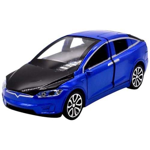 URacon Blaues Rennauto Spielzeug,Car Modell,Zinklegierung Trägheitsrennspielzeug,Flashable Rennspielzeug Kinderspielzeug,Geeignet für Kinder ab 3+ Jahren(Blaues) von URacon