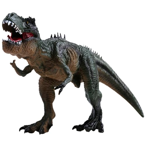URacon Dinosaurs Tyrannosaurus Rex detailreiche Dinosaurier Figur mit beweglichem Unterkiefer Dino Giganotosaurus, Dinosaurier Spielzeug für Jungen und Mädchen ab 4 Jahren von URacon