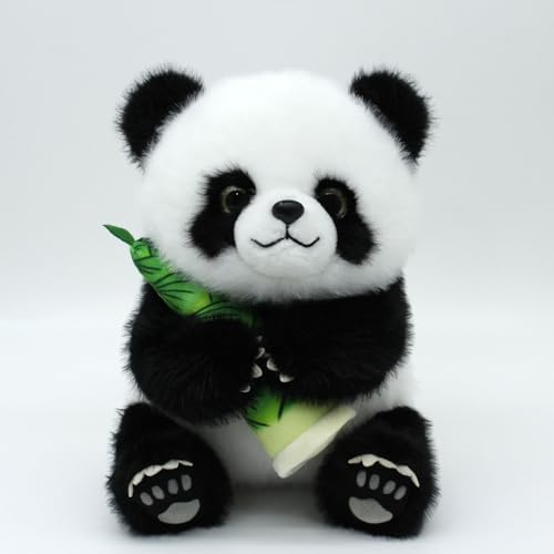 URacon Puppe Panda Plüsch Plüschtier Panda Flauschiges Plüschkissen Panda Stofftier Puppen Baby Schlafen Beschwichtigen Sie Puppe für Jungen Und Mädchen Geburtstagsgeschenk Desktop Dekor 21cm URacon Puppe Panda Plüsch Plüschtier Panda Flauschiges Plüschkissen Panda Stofftier Puppen Baby Schlafen Beschwichtigen Sie Puppe für Jungen Und Mädchen Geburtstagsgeschenk Desktop Dekor 21cm von URacon