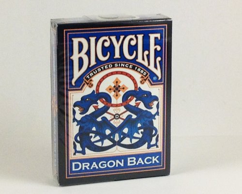 Bicycle Dragon Back Playing Cards (Blue) by von Bicycle