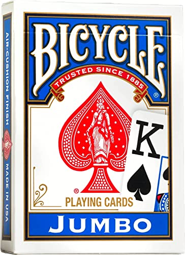 Bicycle Pokerkarten 88 Jumboindex(sortiert) von Bicycle