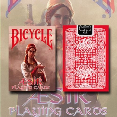 Doug Frye - Bicycle AEsir Viking Gods Jeu de Cartes (Rouge) par US Playing Card Co. - Tours de Magie von M&M'S