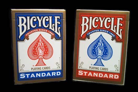 US Playing Card Company Spielkarten Bicycle (Format Poker) par 72 (36 rots/36 blaus) - USPCC von US Playing Card Company