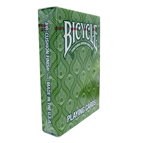 Bicycle Peacock Deck (Green) by USPCC - Trick von US Playing Cards