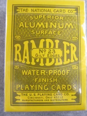 Rambler Spielkarten mit Goldschnitt (54 Karten) von US Playing Cards
