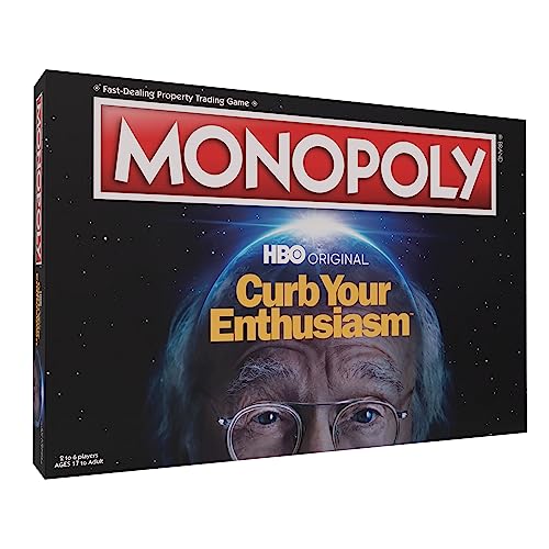 Monopoly: Curb Your Enthusiasm | Sammelspiel basierend auf HBO Comedy-Serie Monopoly: Curb Your Enthusiasm | Sammelspiel basierend auf HBO Comedy-Serie von USAopoly