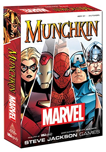 Steve Jackson Games - Munchkin: Marvel - Board Game von USAopoly
