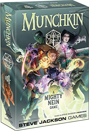 Steve Jackson Games - Munchkin: Critical Role - Board Game, Mixed Colour von USAopoly