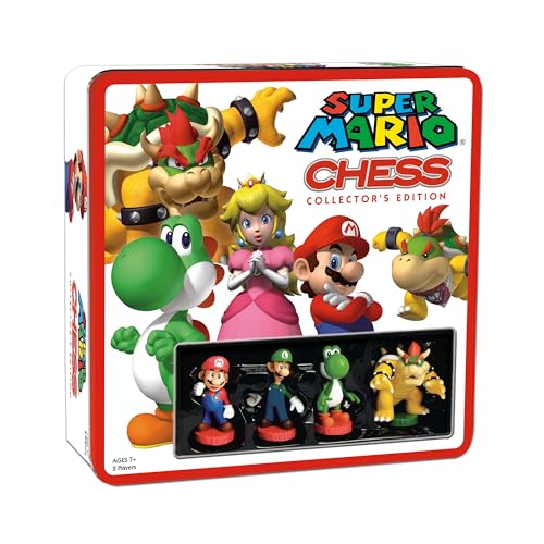 USA-OPOLY , Super Mario Chess Game , Board Game , Ages 7+ , 2 Players , 60+ Minutes Playing Time USA-OPOLY , Super Mario Chess Game , Board Game , Ages 7+ , 2 Players , 60+ Minutes Playing Time von USAopoly